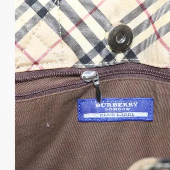 AUTHENTIC BURBERRY NOVA CHECK TOTE - Picture 7 of 8